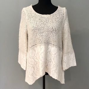 Anthropologie • Knitted & Knotted Wool Sweater